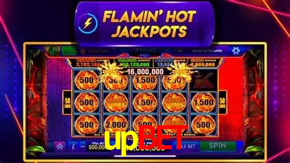 Interface moderna da plataforma upbet